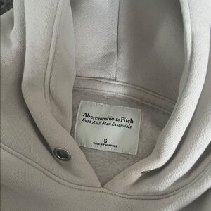Abercrombie soft crop hoodie S